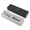 Parker Jotter XL Grey Lacquer and Gold Trim Medium Tip Ballpoint Pen
