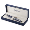 Blue Lacquer Chrome Trim Fountain Pen Medium Nib Waterman Expert