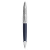 Waterman Carene Metal and Blue Lacquer Palladium Trim Ballpoint Pen Medium Tip