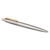 Stainless Steel Gold Trim Parker Gel Pen Jotter