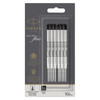 Parker QuinkFlow Ballpoint Refill Black Medium Pack of 10
