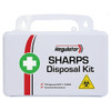 Custom Sharps Disposal Kit 21 x 7.5 x 13cm