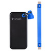 Pocket SSD USB 3.2 Gen 2 2TB Black/Blue Verbatim