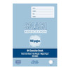 Splash Education A4 Exercise Book 192 Page 8mm Ruled + Red Margin Pack of 5