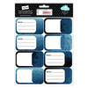 Spencil Book Labels Pack 16 Box of 6 Fractal