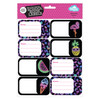 Spencil Neon Party Book Labels Pack 16 Box of 6 Spencil Neon Party Book Labels Pack 16 Box of 6