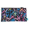 Spencil Twin Zip Pencil Case Hearts and Crosses Spencil Twin Zip Pencil Case Hearts and Crosses