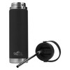 Spencil Black Big Insulated Water Bottle 650ml Spencil Black Big Insulated Water Bottle 650ml