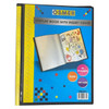Osmer Display Book A4 with Insert Cover 40 Pocket Black Pack of 20