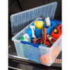 Sistema Plastic Storage Container with Tray Dark Blue 60L