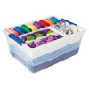 Sistema Plastic Storage with Tray Dark Blue 7.9L
