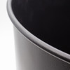 Compass Powder Coated Black 14L Round Dual Chamber Bin Carton of 6