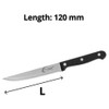 Connoisseur Utility Knife Serrated Edge 12cm