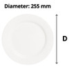 Connoisseur Dinner Plate 255mm A-La-Carte Pack of 6