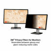 3M 98044054322 Privacy Filter for 20" Widescreen Monitor PF200W9B | MegaX