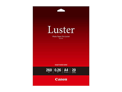 Canon LU101A4 Luster Photo Paper A4 20PK Mega Office Supplies