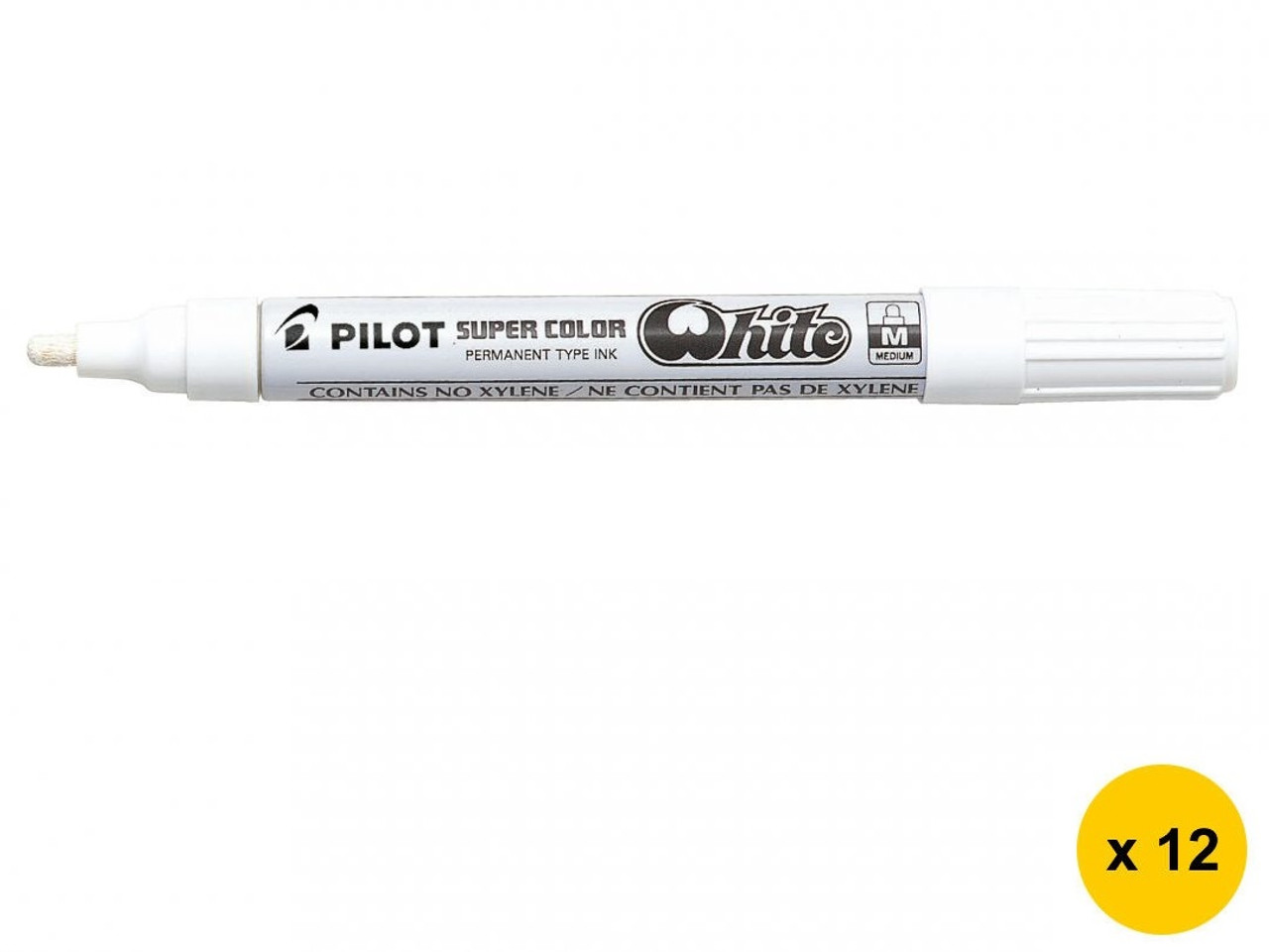 white indelible ink pen