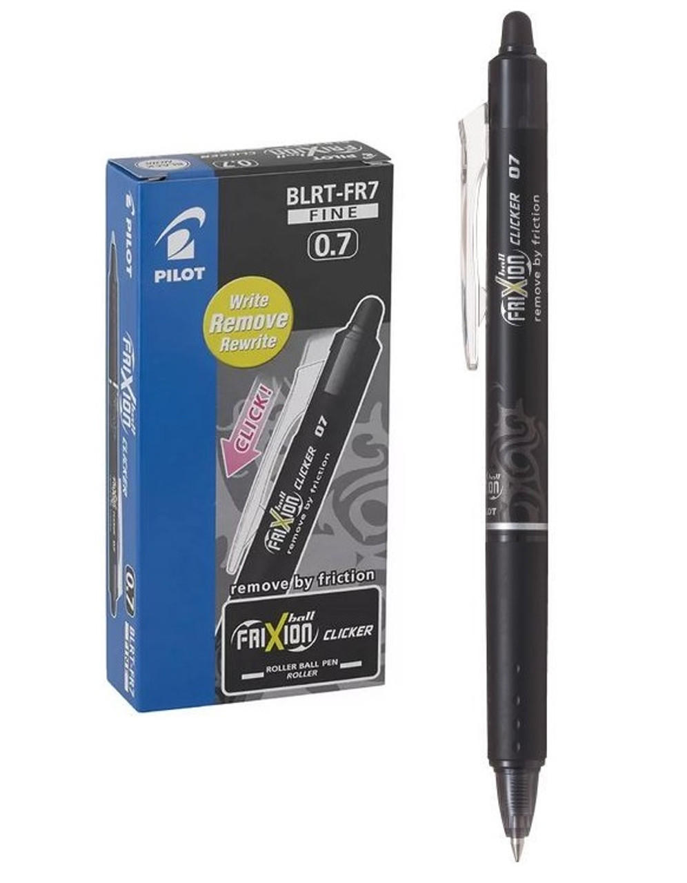 Pilot FriXion Clicker Retractable Erasable Gel Pens, Fine Point, Box o –  Value Products Global