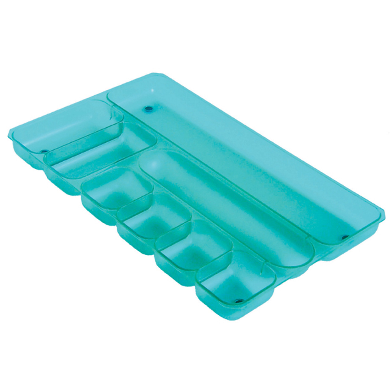 Metro Frosted Desk Drawer Organiser Blueberry