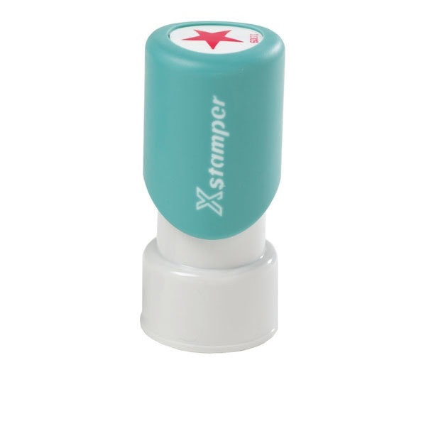 Xstamper 5113092 Merit Stamp 11309 "Star" Red Mega Office Supplies