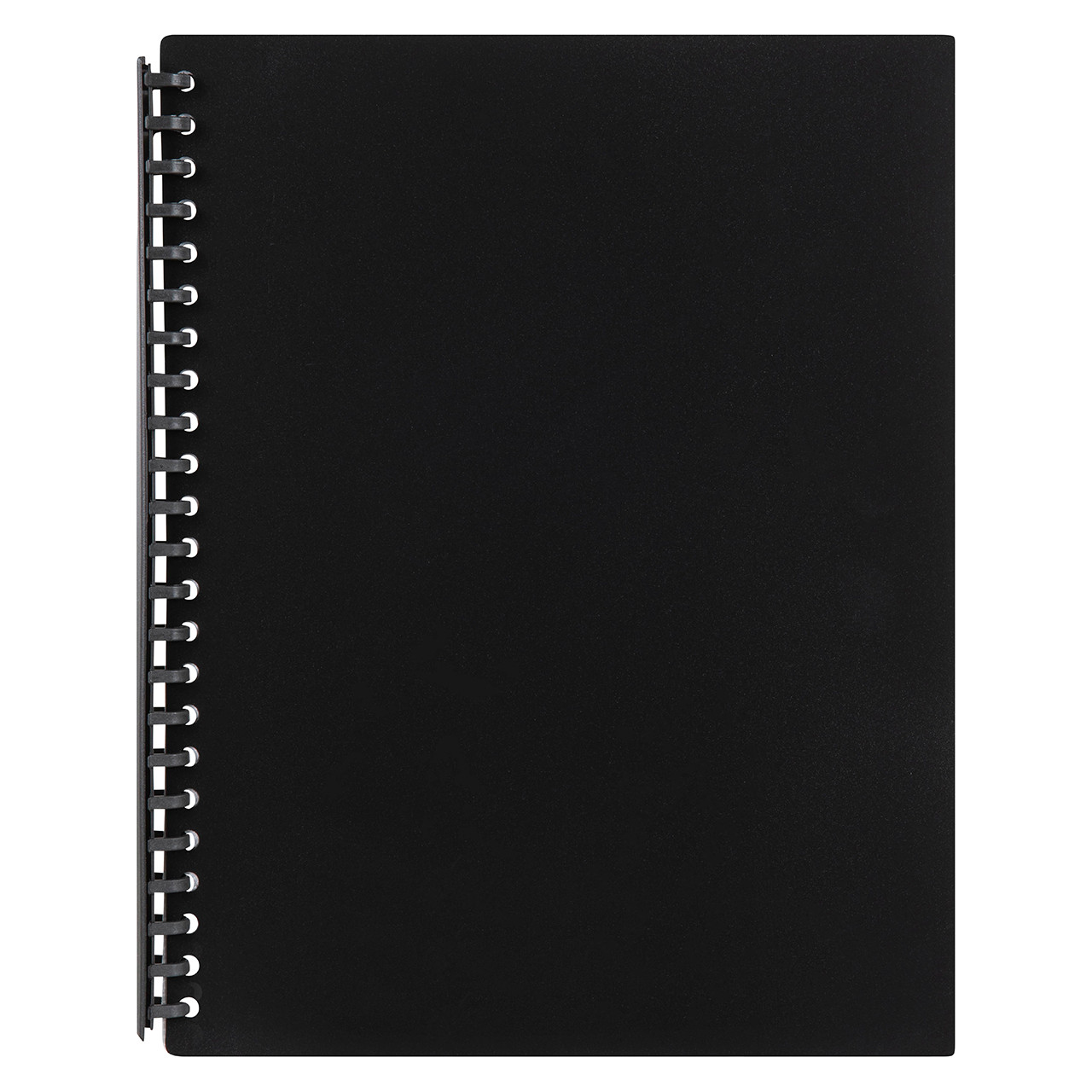 Marbig 2007002 Refillable Display Book A4 20 Pocket Black Mega