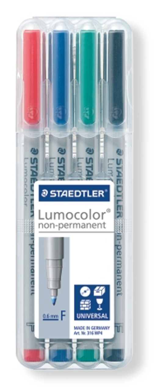 Staedtler Lumocolor Non-Permanent Marker - Fine Black
