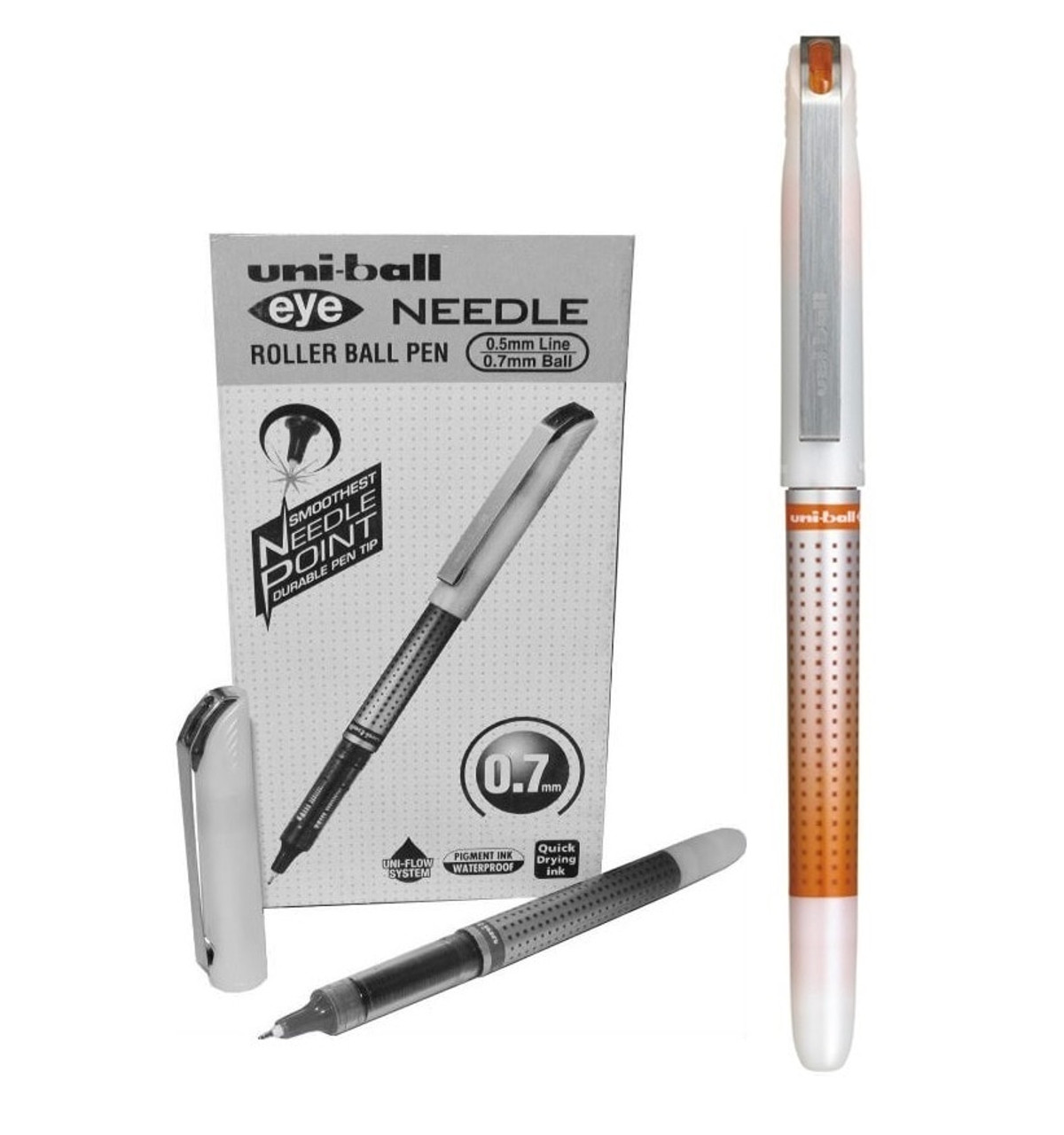 Buy Uni-ball Eye Multicolour Ink Roller Ball Pen 0.7 mm (Pack of 5