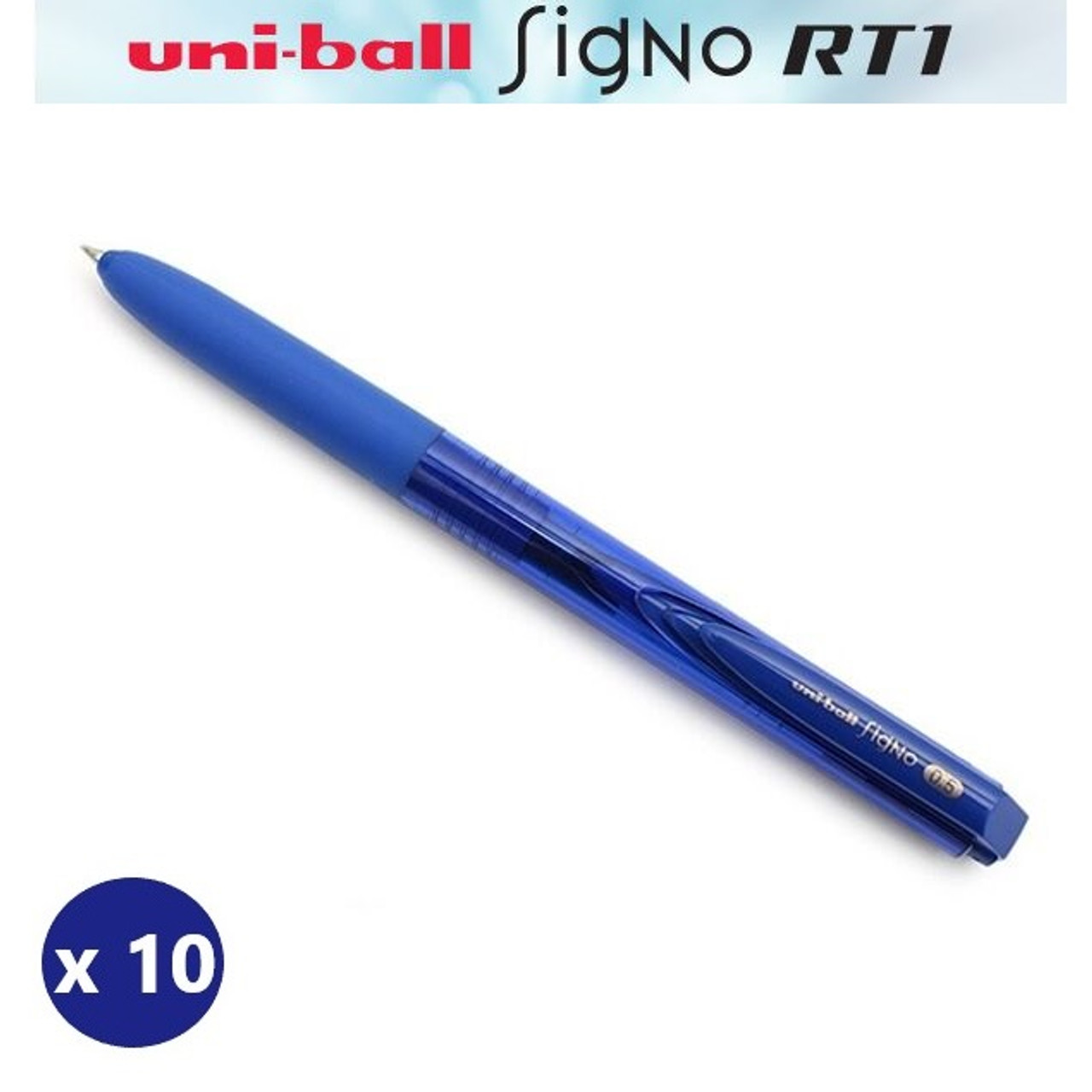 Light Green 6 x Uni-Ball Signo UM-100 0.7mm Fine Point Rollerball Gel Ink Pen