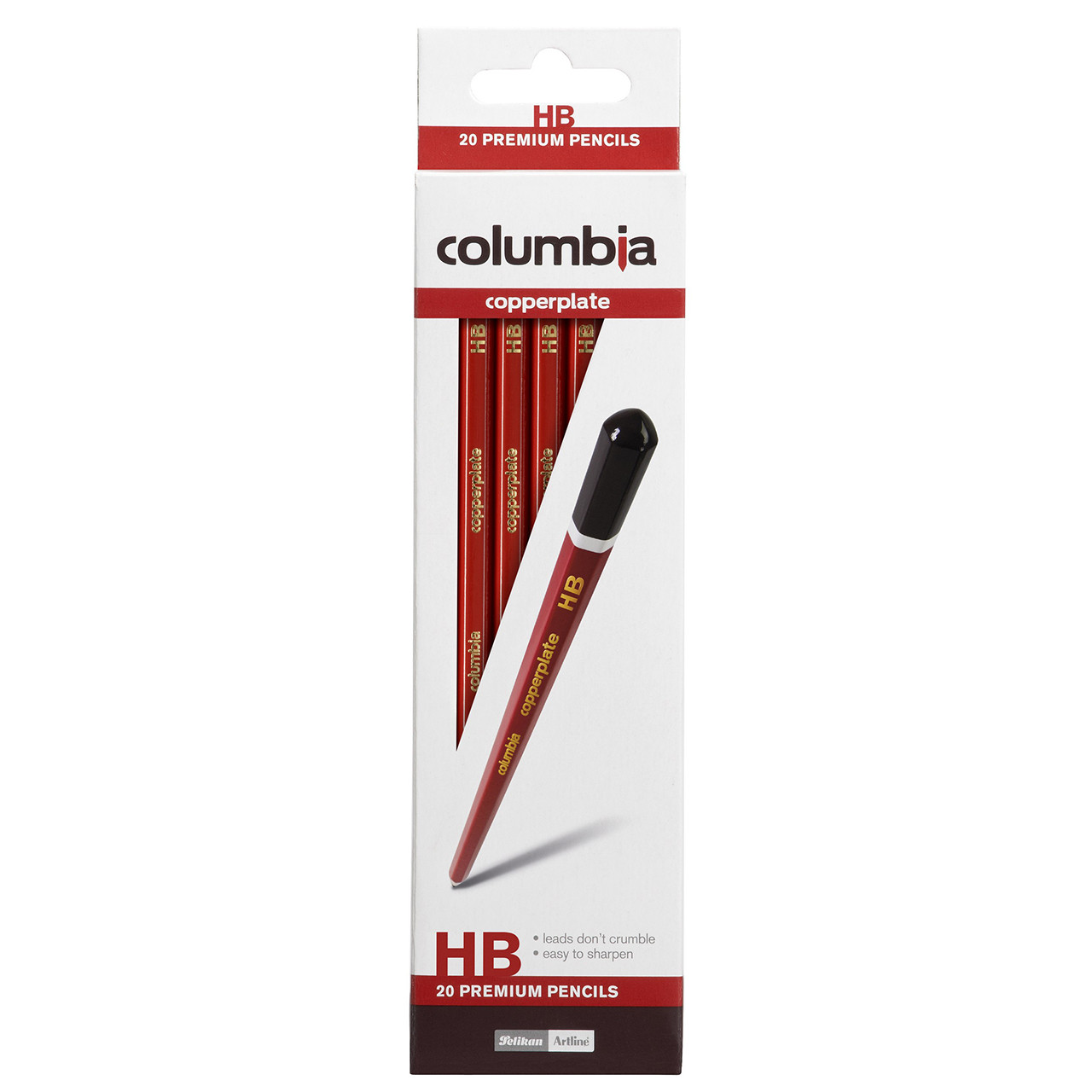 Columbia 61700hb Copperplate Lead Pencil Hexagonal Hb Box 20 It S A Mega Thing