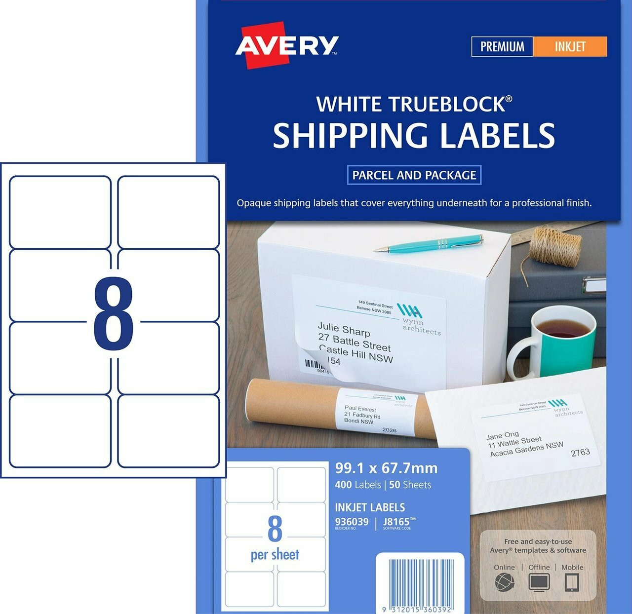 AVERY #20 WHITE TRUEBLOCK SHIPPING LABELS - J20 - 20/PACK - 20.20 X 20.20 MM 20UP With Regard To 99.1 X 67.7 Mm Label Template AVERY #20 WHITE TRUEBLOCK SHIPPING LABELS - J20 - 20/PACK - 20.20 X 20.20 MM 20UP With Regard To 99.1 X 67.7 Mm Label Template