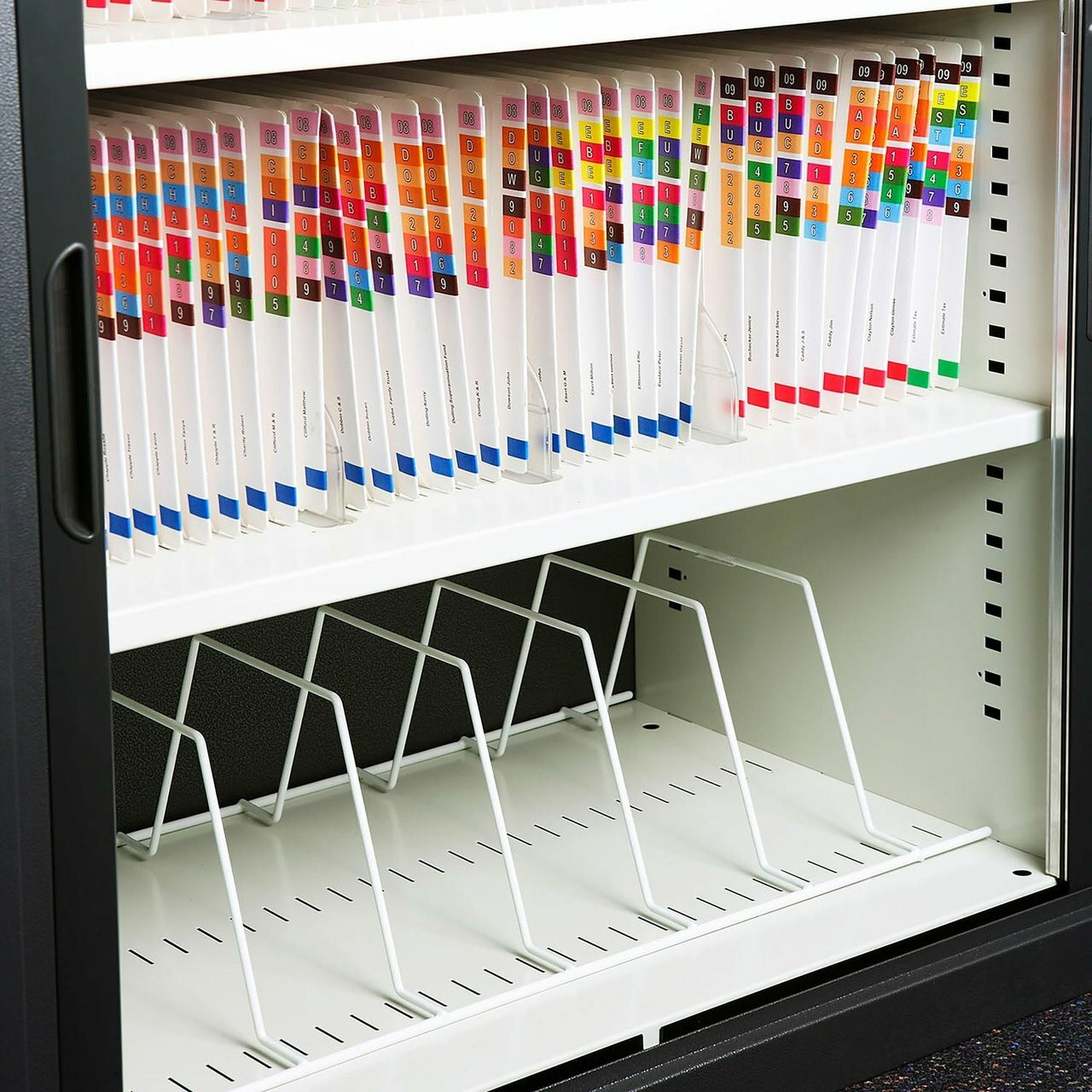 Avery White File Rack, 390x1200mm, Straight Edge Mega Office Supplies