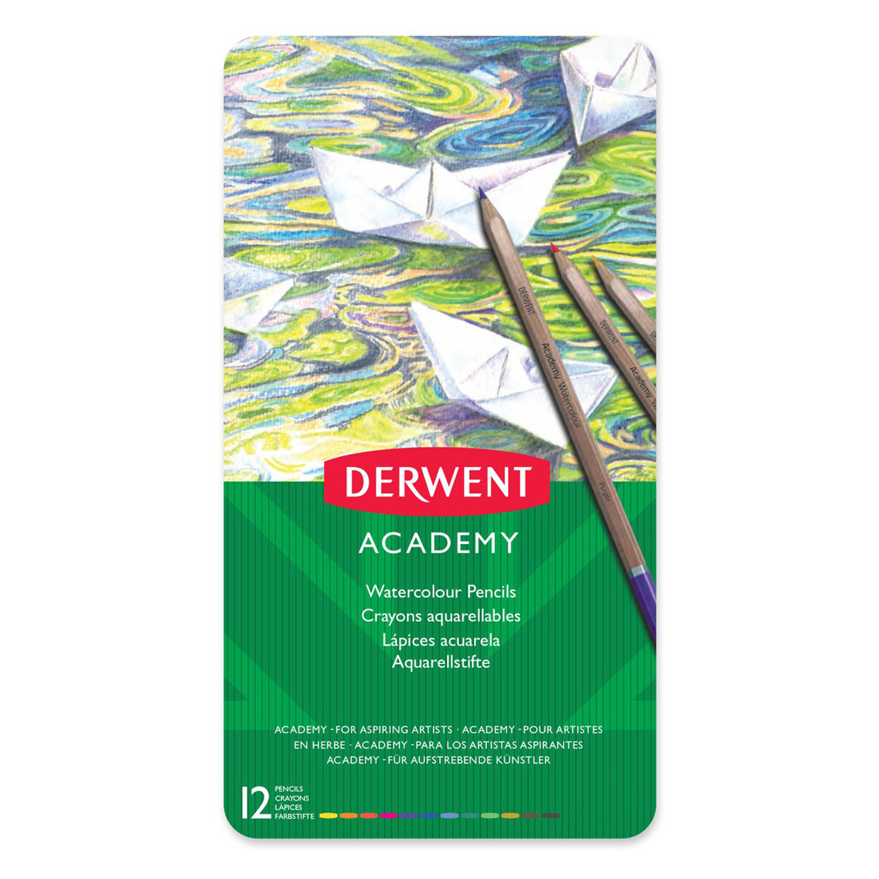 Derwent Academy Watercolour Pencil Tips 