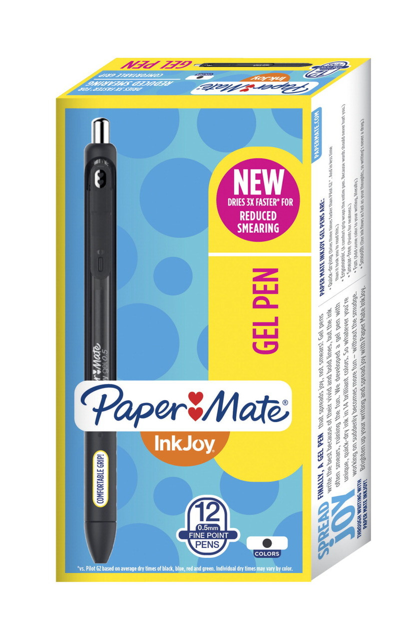 Paper Mate #1953517 InkJoy Retractable Gel Pen 0.7mm Green in a