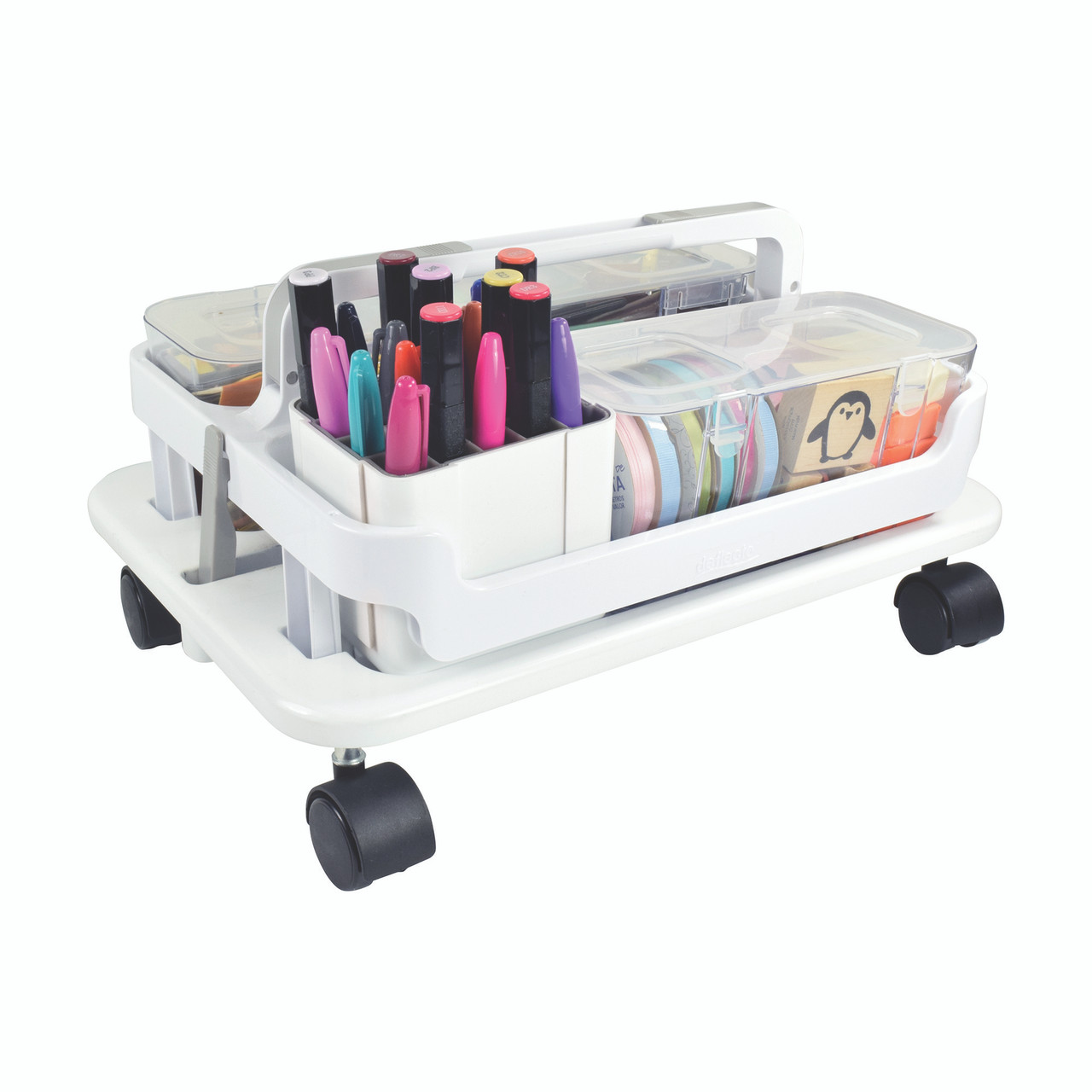 Jpm Deflecto Stackable Caddy Organiser Mega Office Supplies