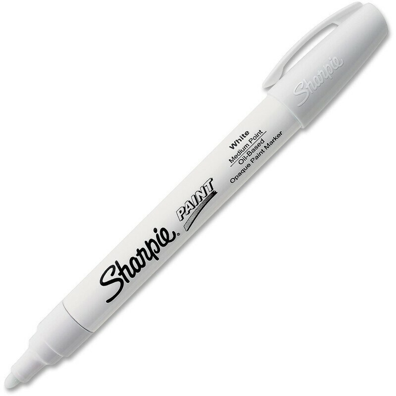 Sharpie S35543 Oil Based Paint Marker Fine Point White - Box of 12