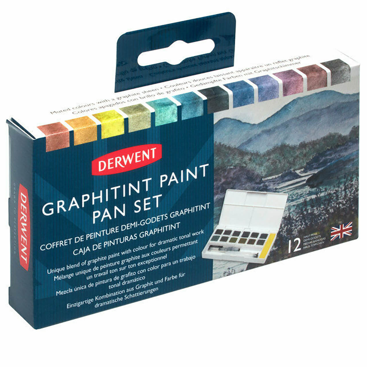 Derwent Inktense Paint Pan Travel Set #2 - The Art Store