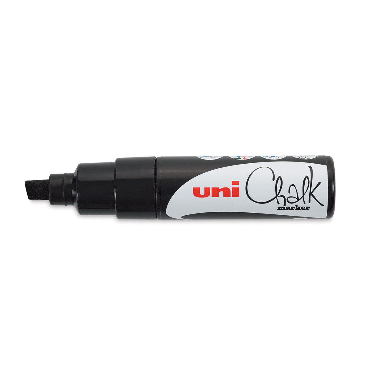 Uni Liquid Chalk Marker Bullet Tip White