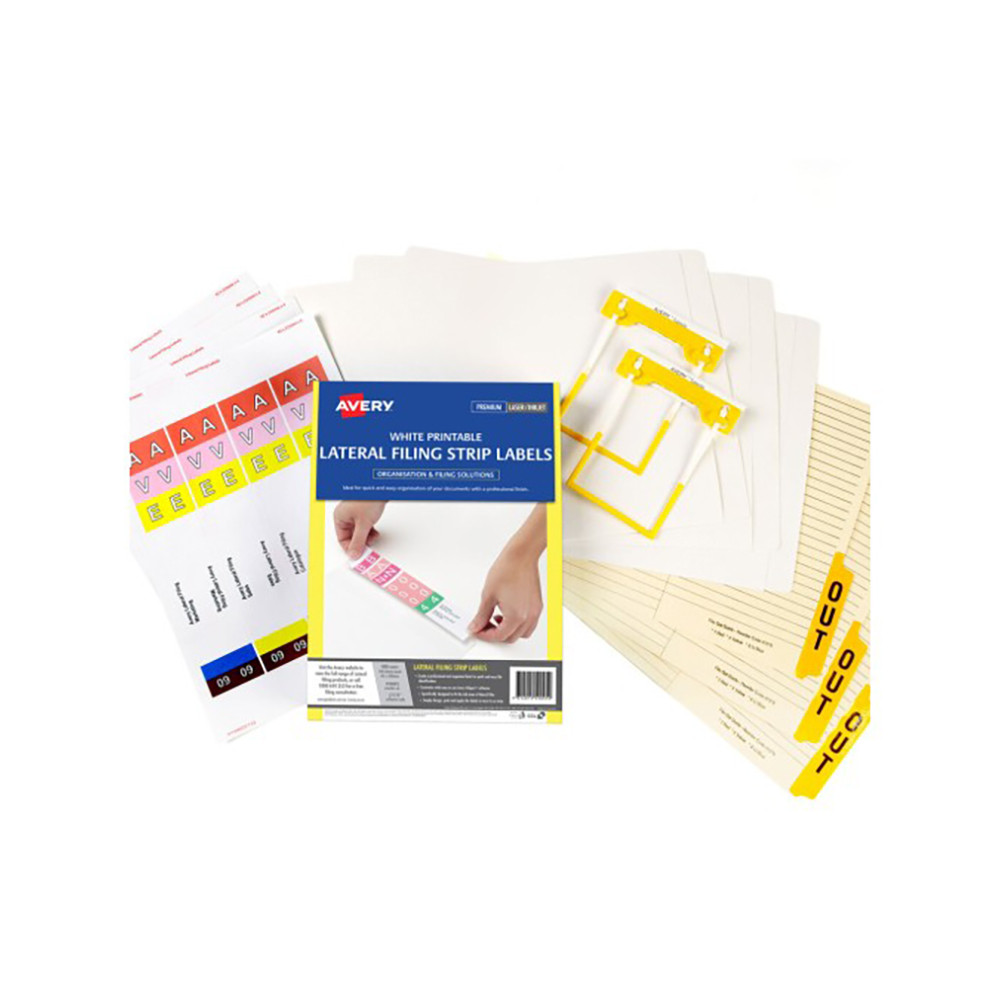 AVERY A101230 LATERAL FILING PACKAGE 1