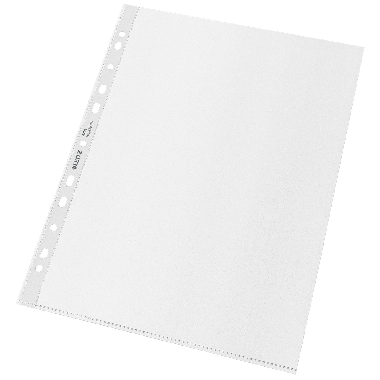 Leitz 47911003 Recycle Sheet Protectors A4 Box 100 Pack of 5 Mega