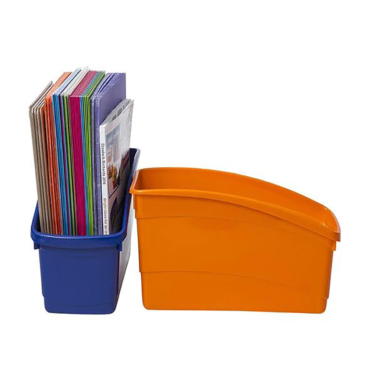 Plastic Book & Storage Tubs Dark Green by Elizabeth Richards Mega