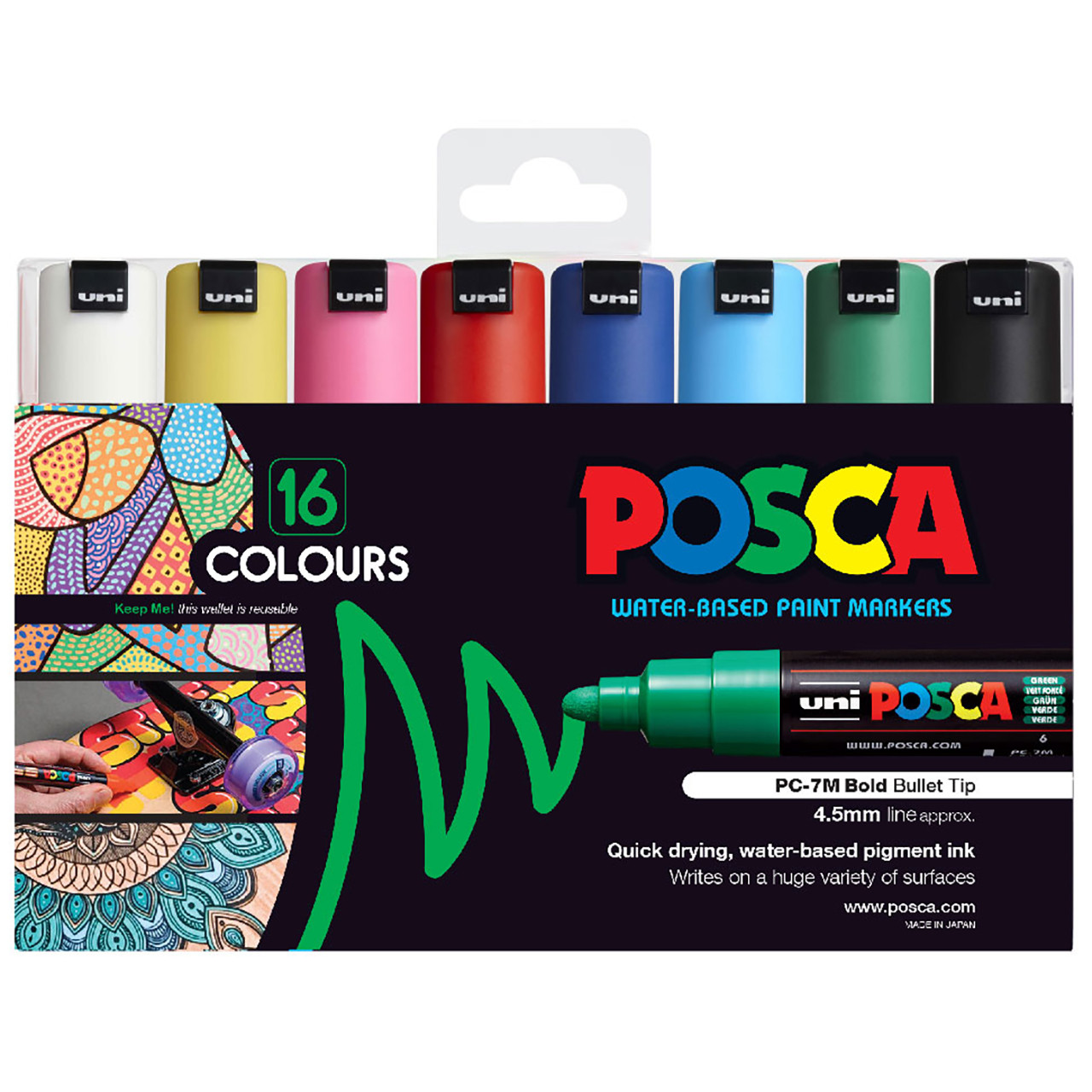 Wholesale Ultimate Posca Marker Set with Case