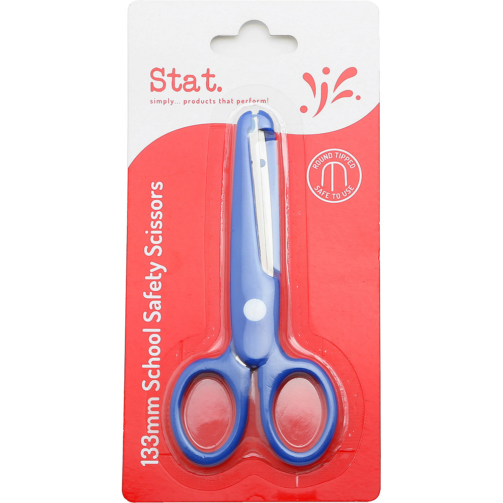 Stat 133mm School Safety Scissors Mega Office Supplies