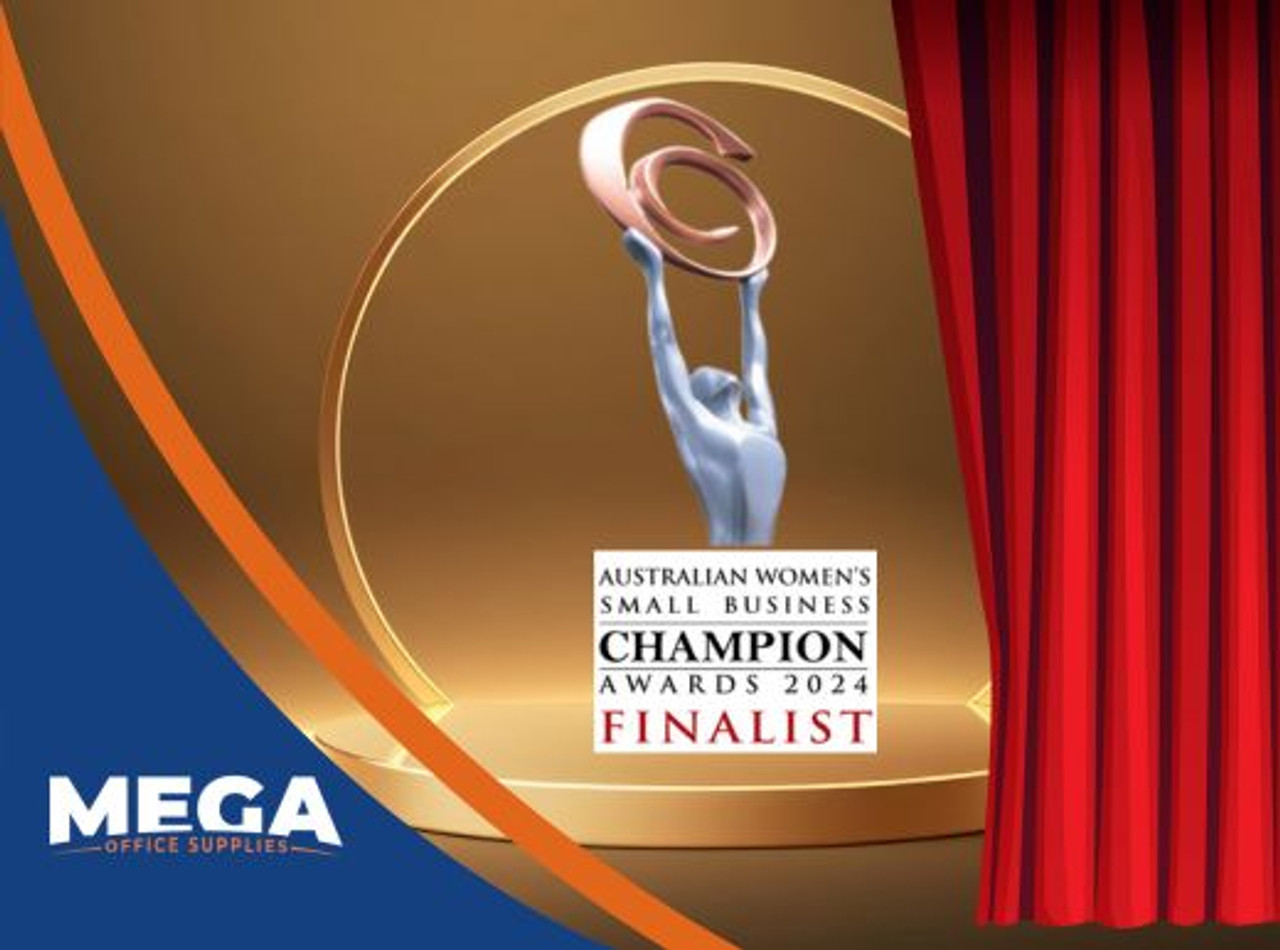 Mega Office Supplies: Finalist for 2024 Australian Women's Small Business Champion Awards Mega Office Supplies: Finalist for 2024 Australian Women's Small Business Champion Awards