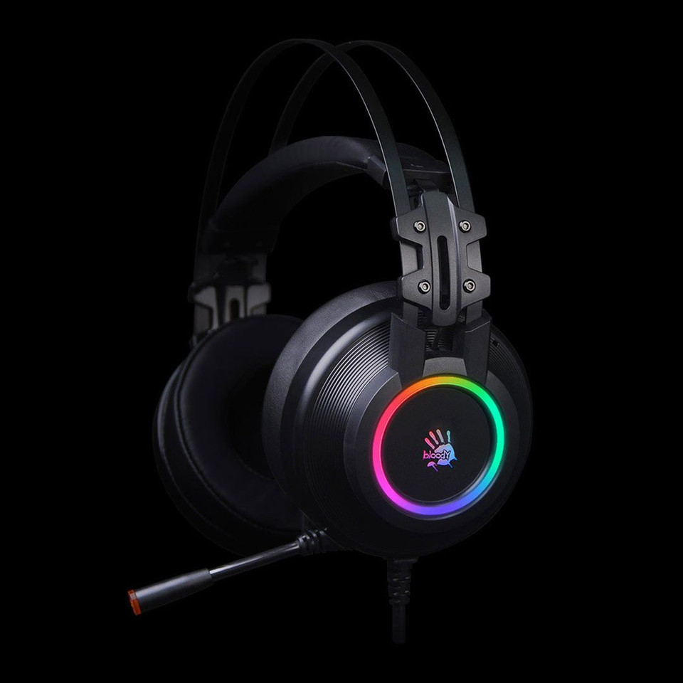 Immerse yourself in the virtual gaming world with Bloody G528C Virtual Surround Sound Wired Gaming Headset Immerse yourself in the virtual gaming world with Bloody G528C Virtual Surround Sound Wired Gaming Headset