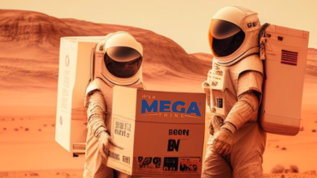 Vision: Free Delivery of Office Supplies to Mars (Once Colonised) Vision: Free Delivery of Office Supplies to Mars (Once Colonised)