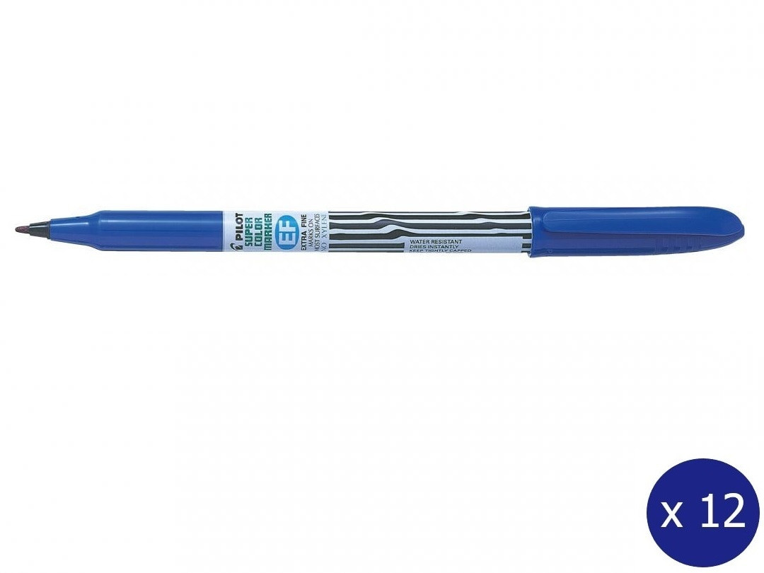 Pilot SCAN-EF-L Super Colour Permanent Marker Extra Fine