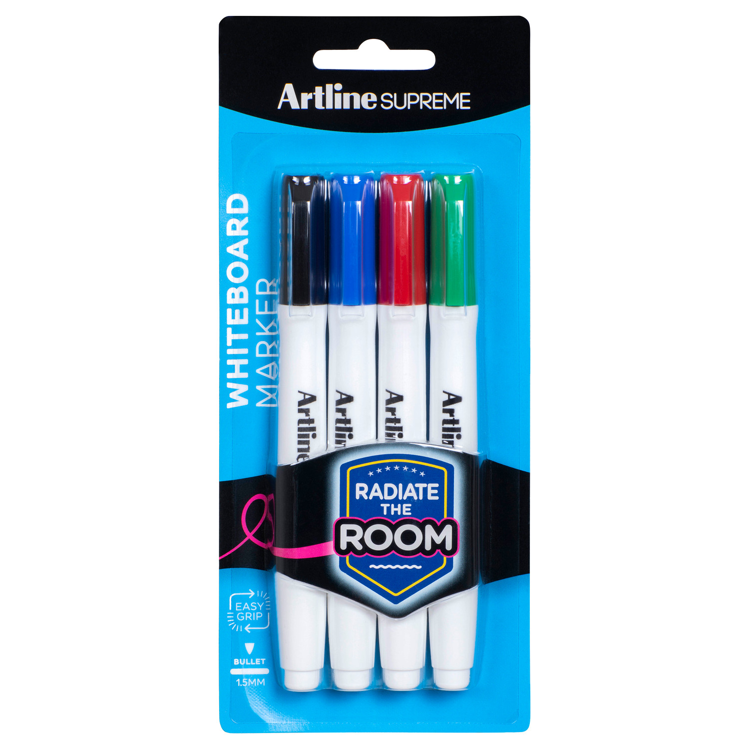 Artline #105174 Supreme Whiteboard Marker Assorted Pack Mega