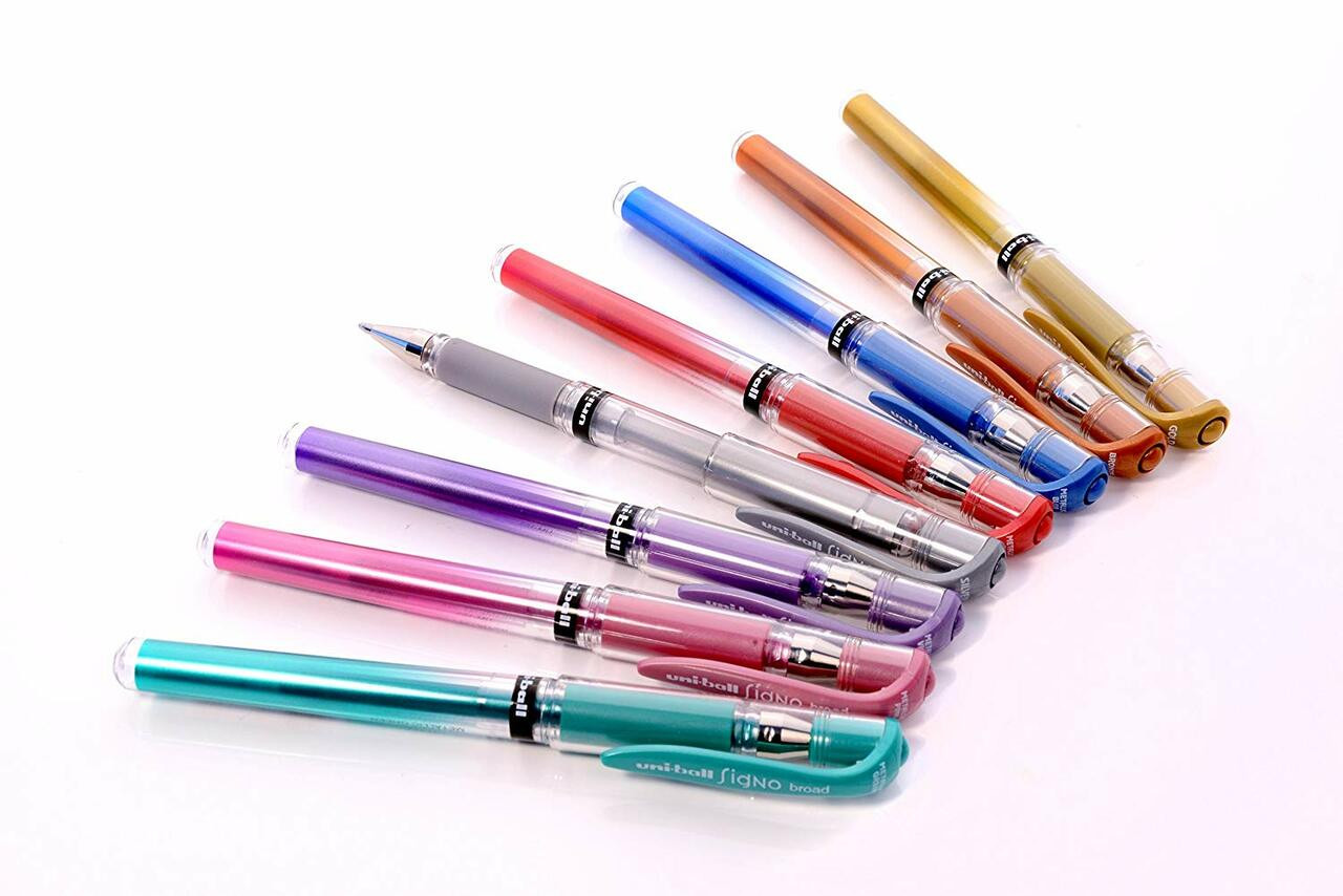 Uni-Ball Segno Broad UM-153 1,0 Mm Blu Scuro. Scatola 12 Pz