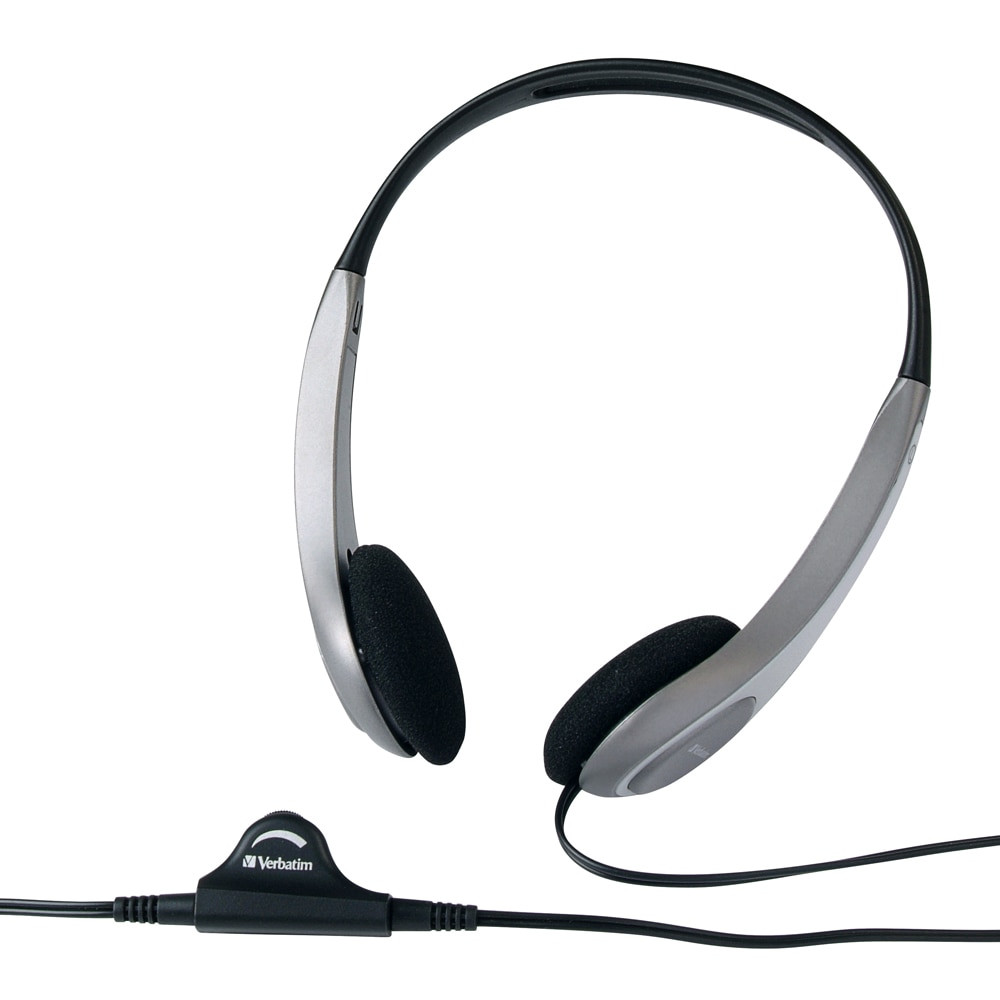 Verbatim Multimedia Headset Verbatim Headphones With Microphone
