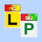 L Plates and P Plates